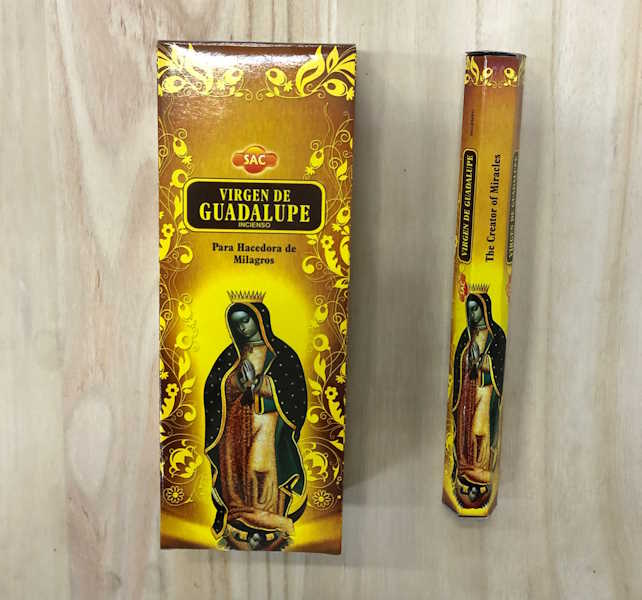Incienso Virgen de Guadalupe Sac